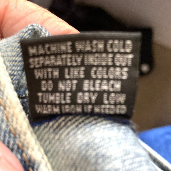 Blue Identity Women's Distressed Stone Washed Denim Vest Size XL - Picture 5 of 10